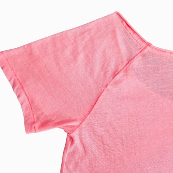 Pink by Victoria's Secret Women's Coral Sleepwear Comfort Pajama Tee Size XS - Picture 6 of 14